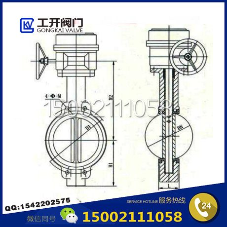 XD371X信號蝶閥結(jié)構(gòu)圖 XD371X信號蝶閥結(jié)構(gòu)圖