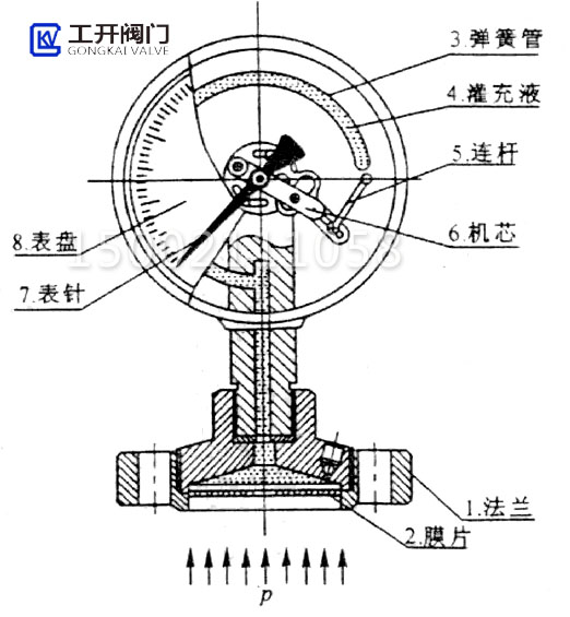 壓力表結(jié)構(gòu) 壓力表結(jié)構(gòu)